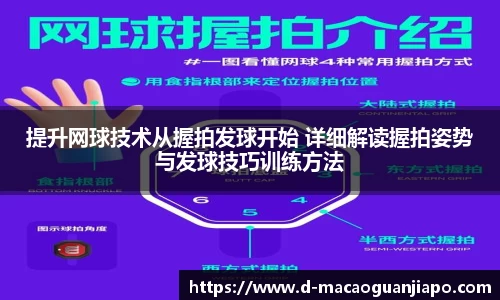 提升网球技术从握拍发球开始 详细解读握拍姿势与发球技巧训练方法